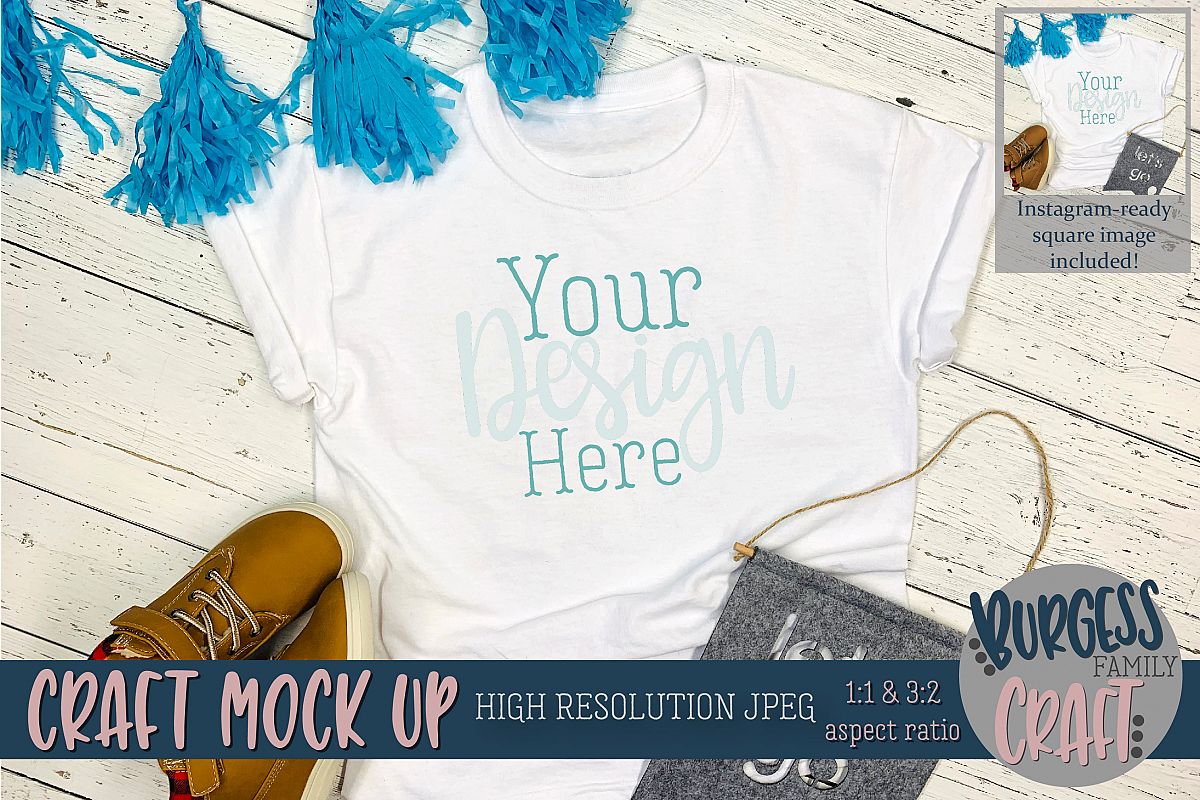Birthday Boy shirt Craft mock up |JPEG example image 1