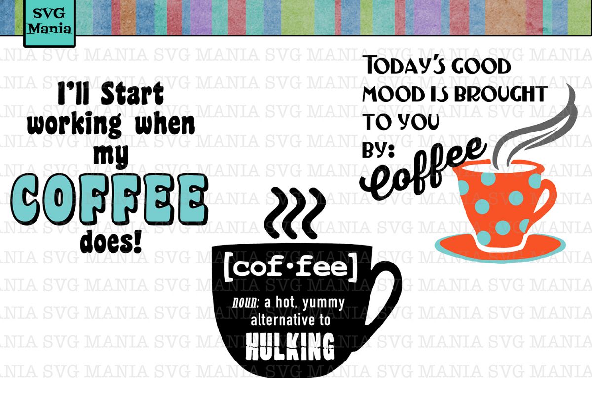 Download SVG Bundle Coffee Sayings. Coffee Mug SVG File Bundle ...