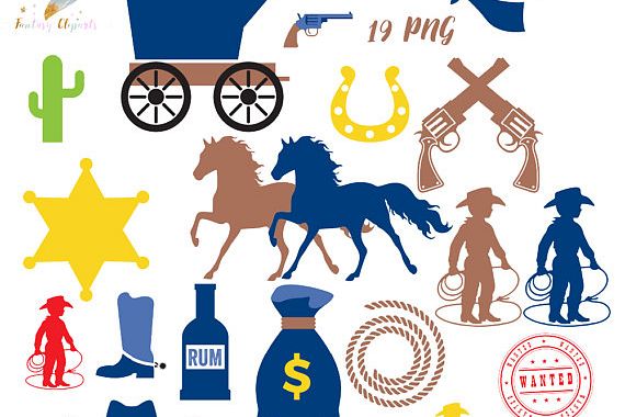 Cowboy Clipart example image 1