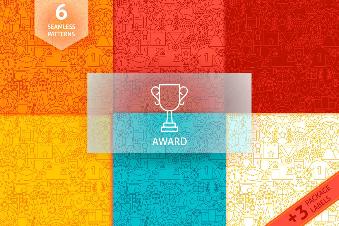 Award Line Tile Patterns example image 1