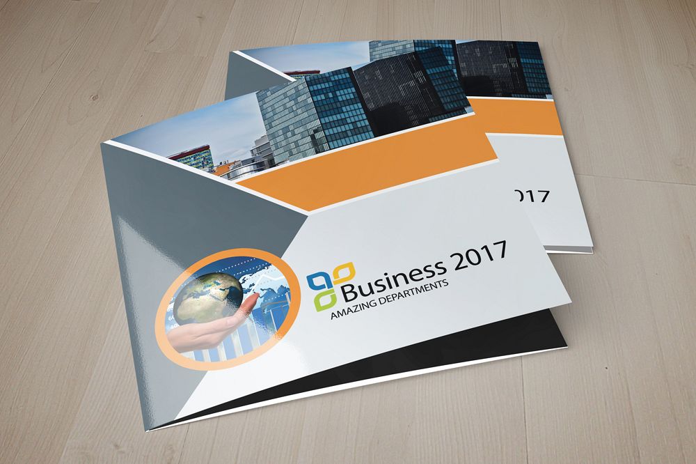 Business Solutions Consultant Square Trifold Brochure example image 1