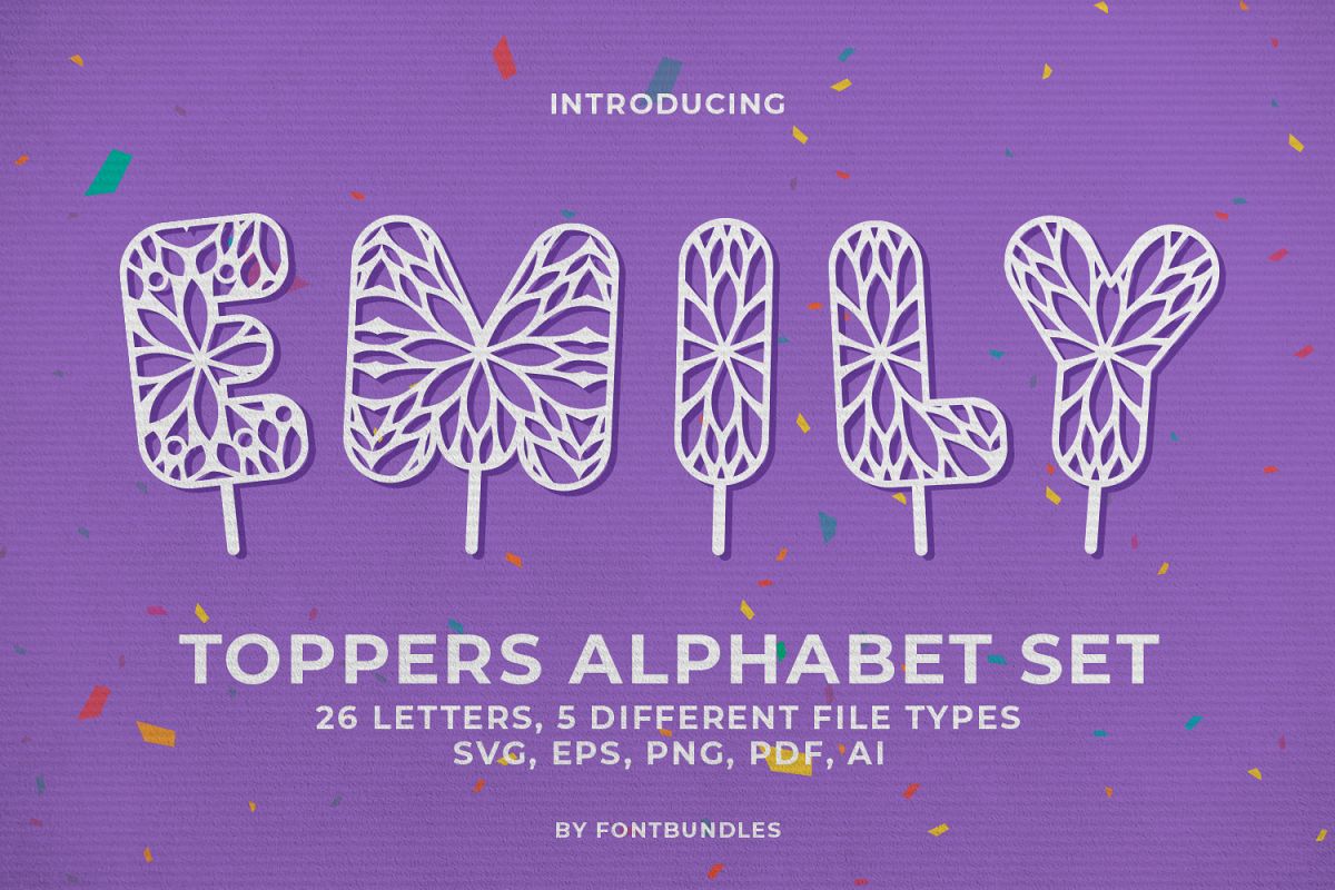 Toppers Alphabet set example image 1