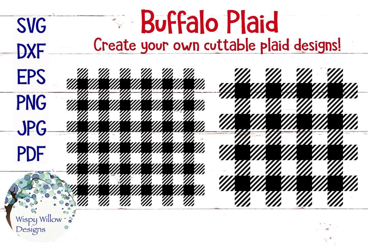 Buffalo Plaid SVG Bundle example image 1