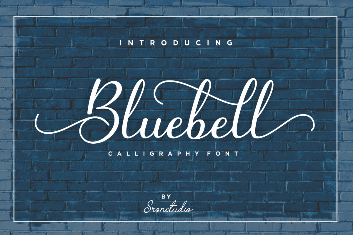 Bluebell - Calligraphy Font example image 1