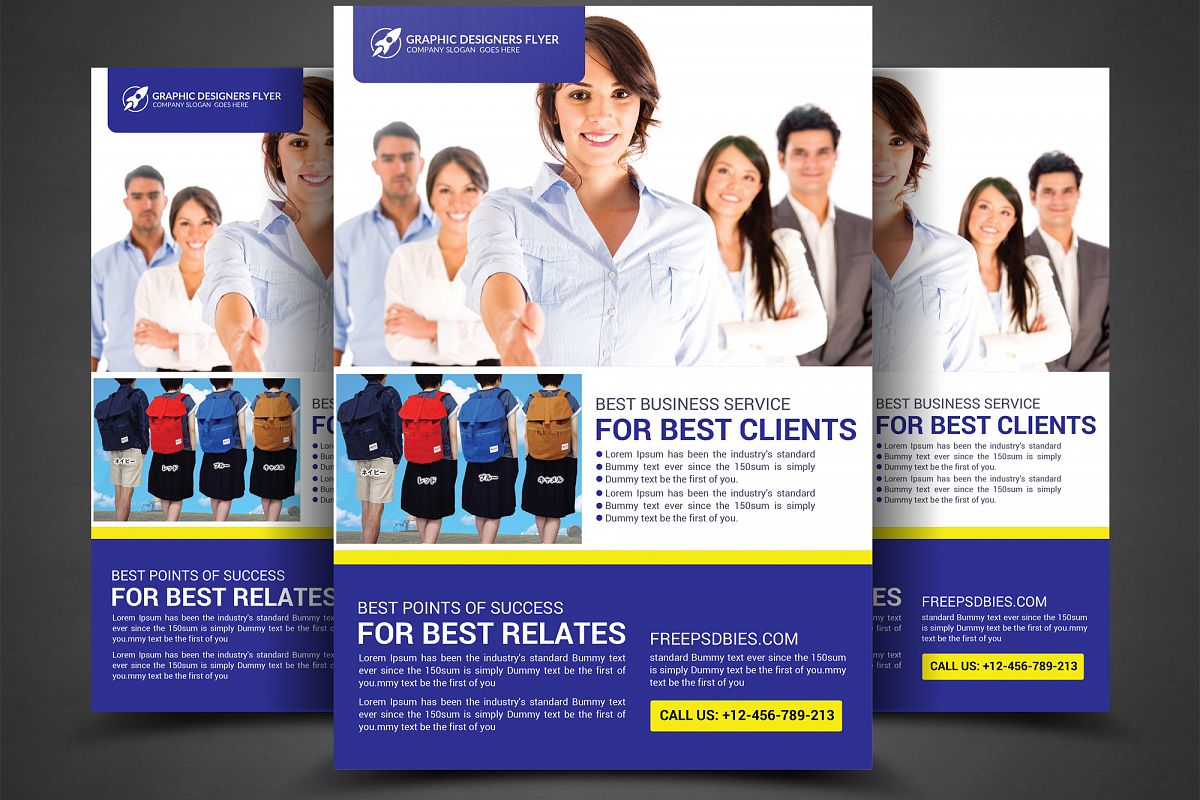 Business Rrlates Flyer example image 1