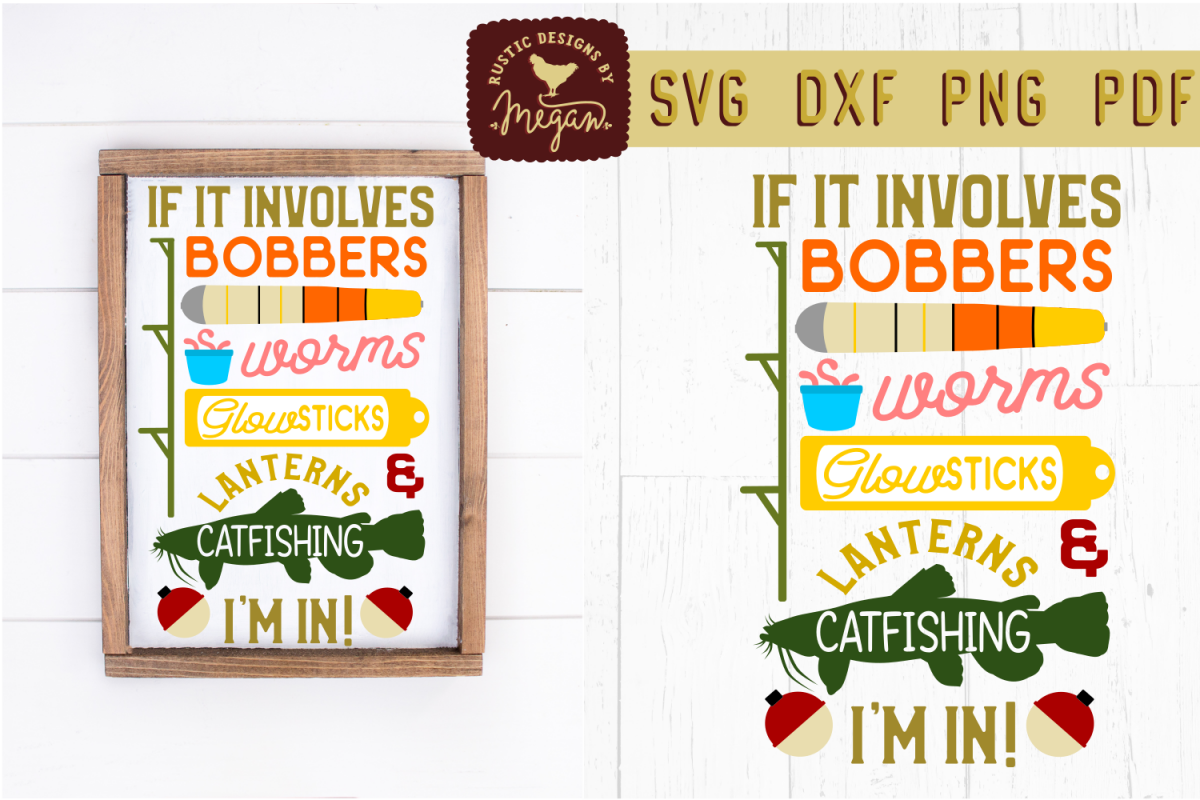 If It Involves Catfishing I'm In DXF Cut File example image 1