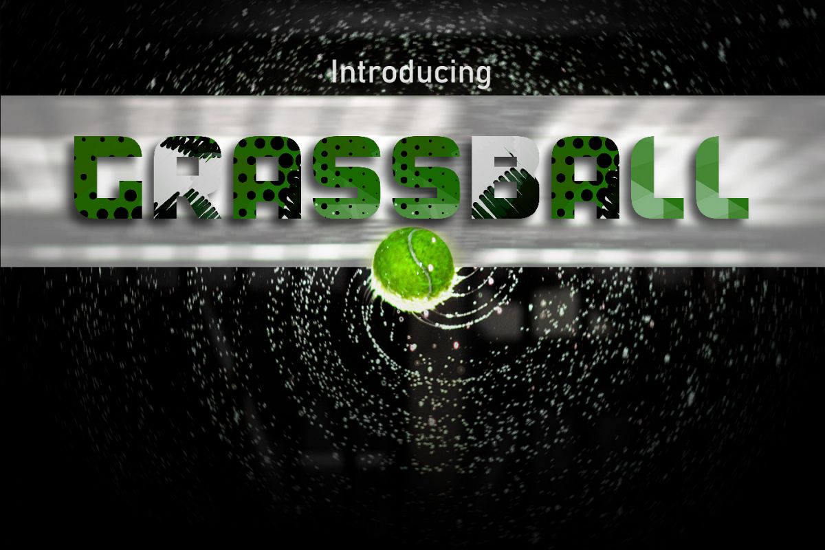 GrassBall Font example image 1