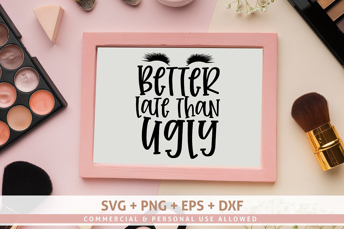 Better late than ugly SVG DESIGN example image 1