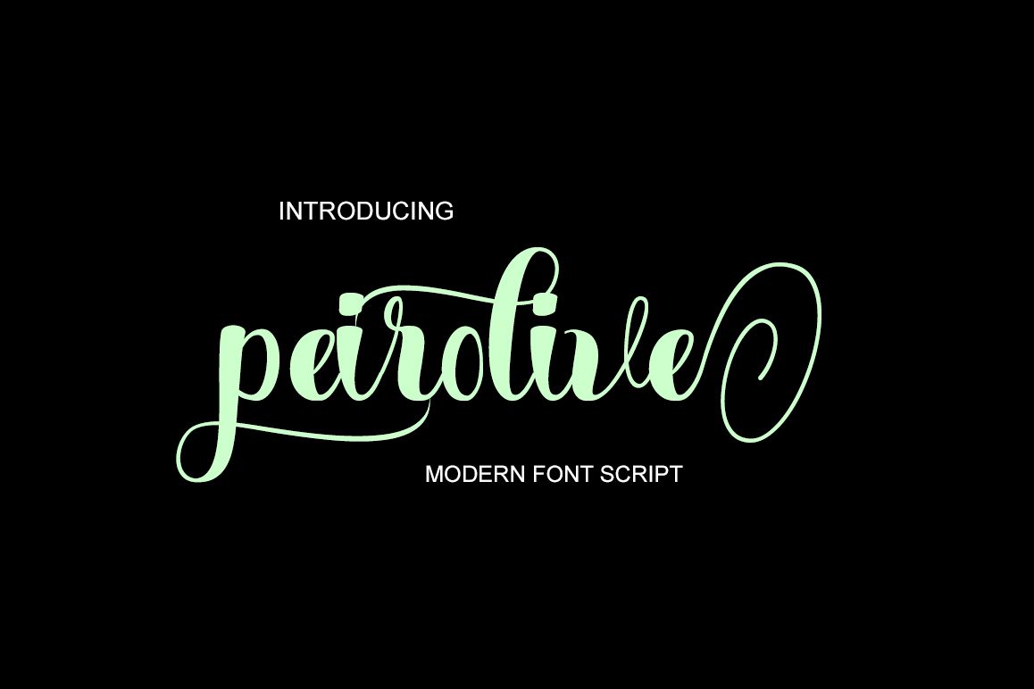 Peirolive Script example image 1