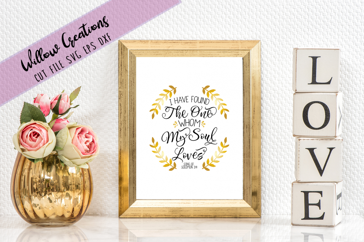 I Have Found the One Whom My Soul Loves - Song of Solomon example image 1