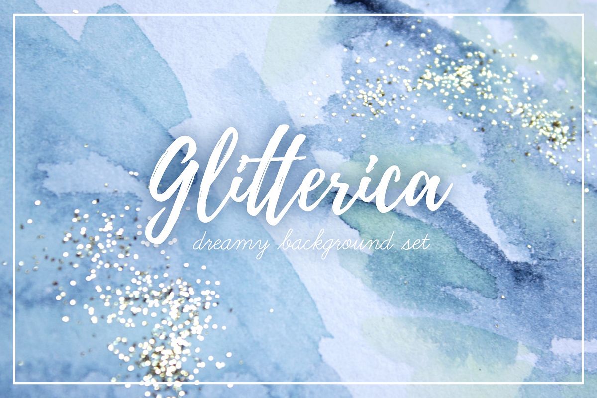 Glitterica Background Set example image 1