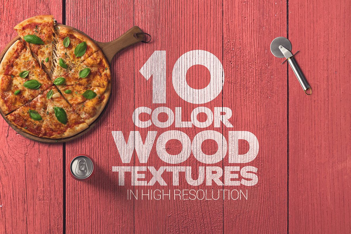 Color Wood Textures x10 example image 1