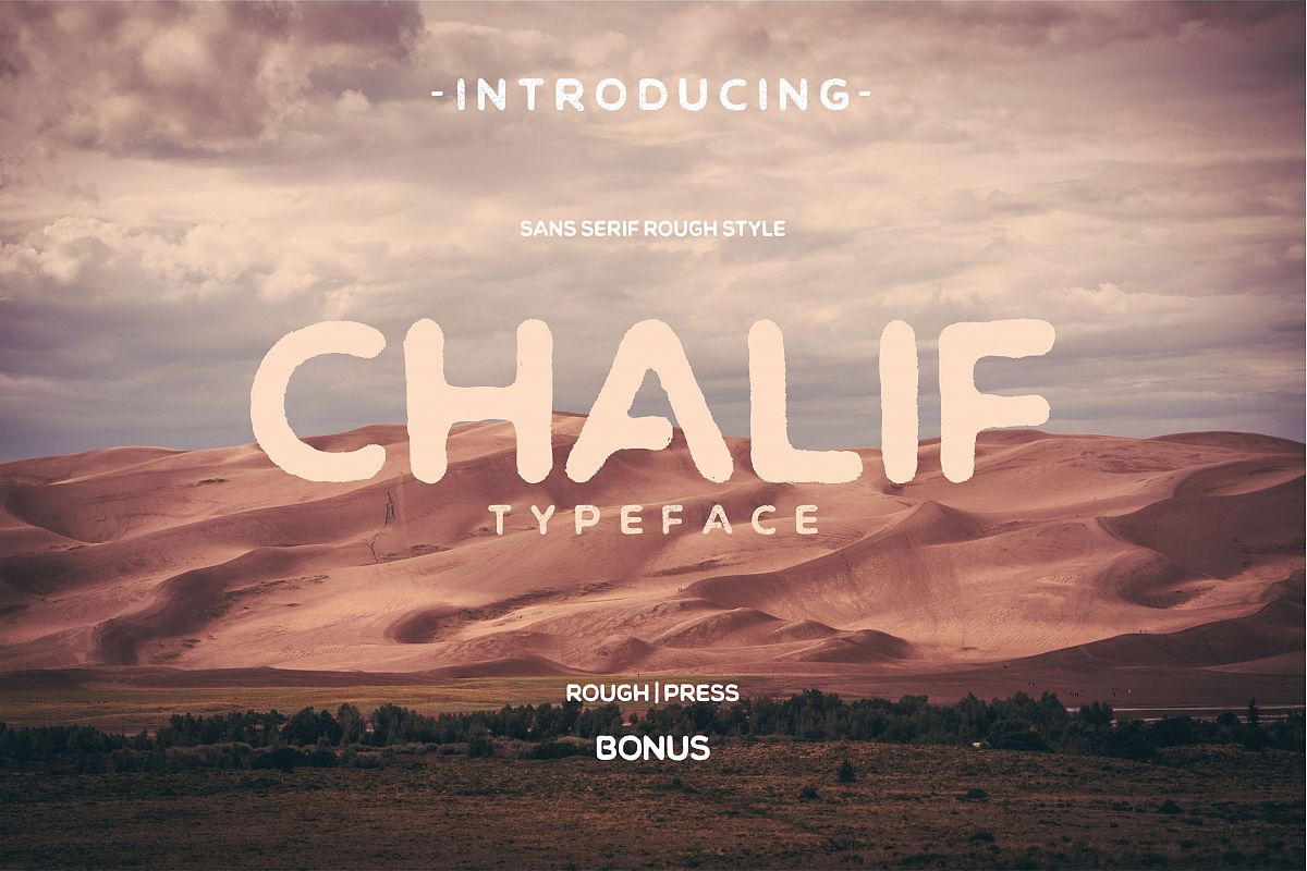Chalif Typeface example image 1