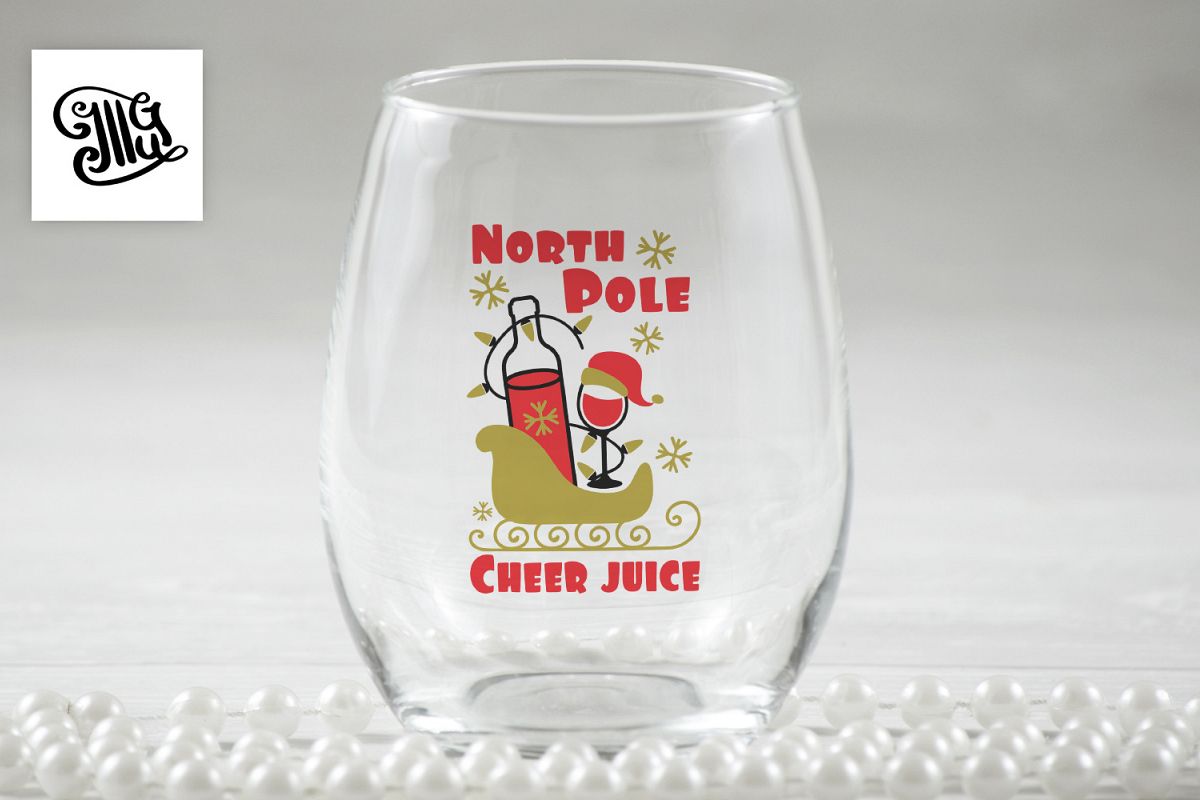 North Pole Cheer juice - Christmas wine example image 1