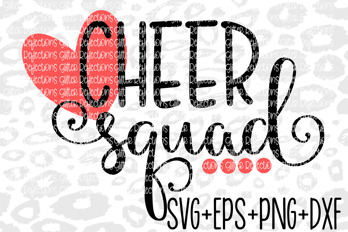 Cheer Squad Svg - SVG- Shirt Design - Cheer Svg example image 1