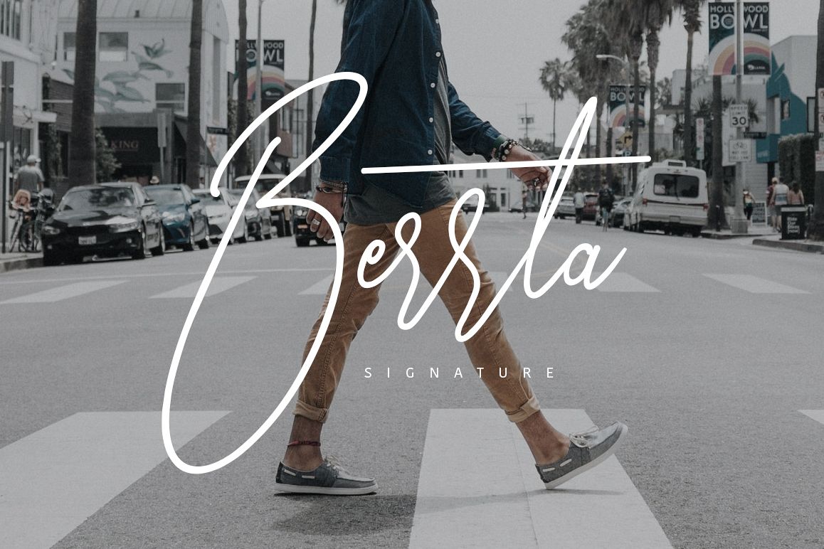 Berrta Typeface example image 1