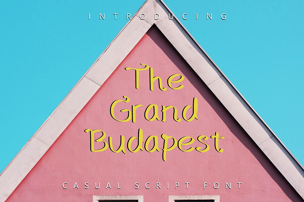 The Grand Budapest Font example image 1
