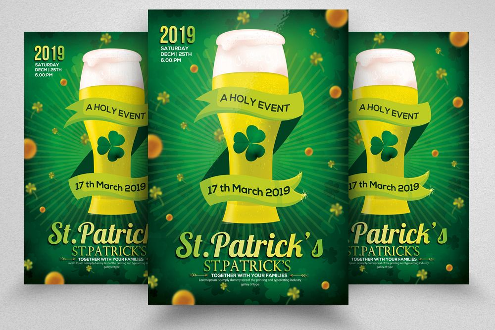 St. Patrick's Day Flyer example image 1
