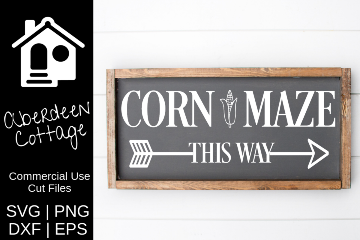 Corn Maze SVG | PNG | DXF | EPS example image 1