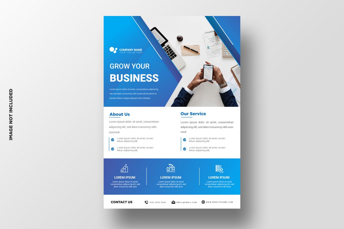 Business Flyer Template. Vol-09 example image 1