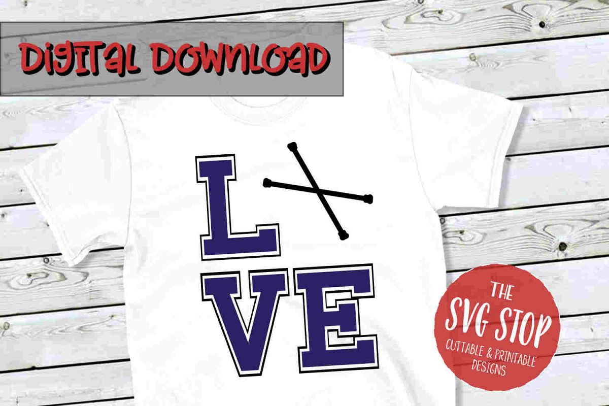 Love Majorette -SVG, PNG, DXF example image 1