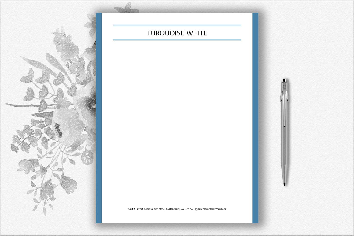 Letterhead Design Template example image 1