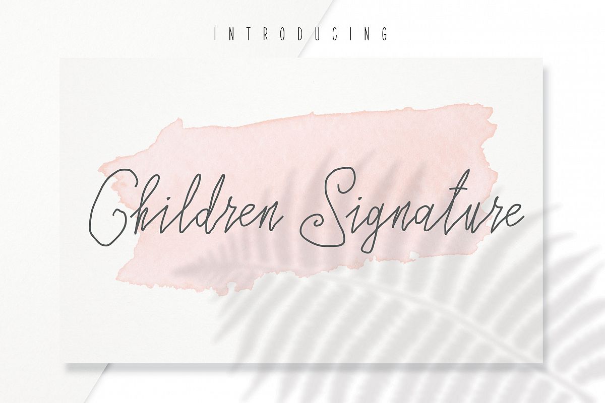 Children Signature example image 1