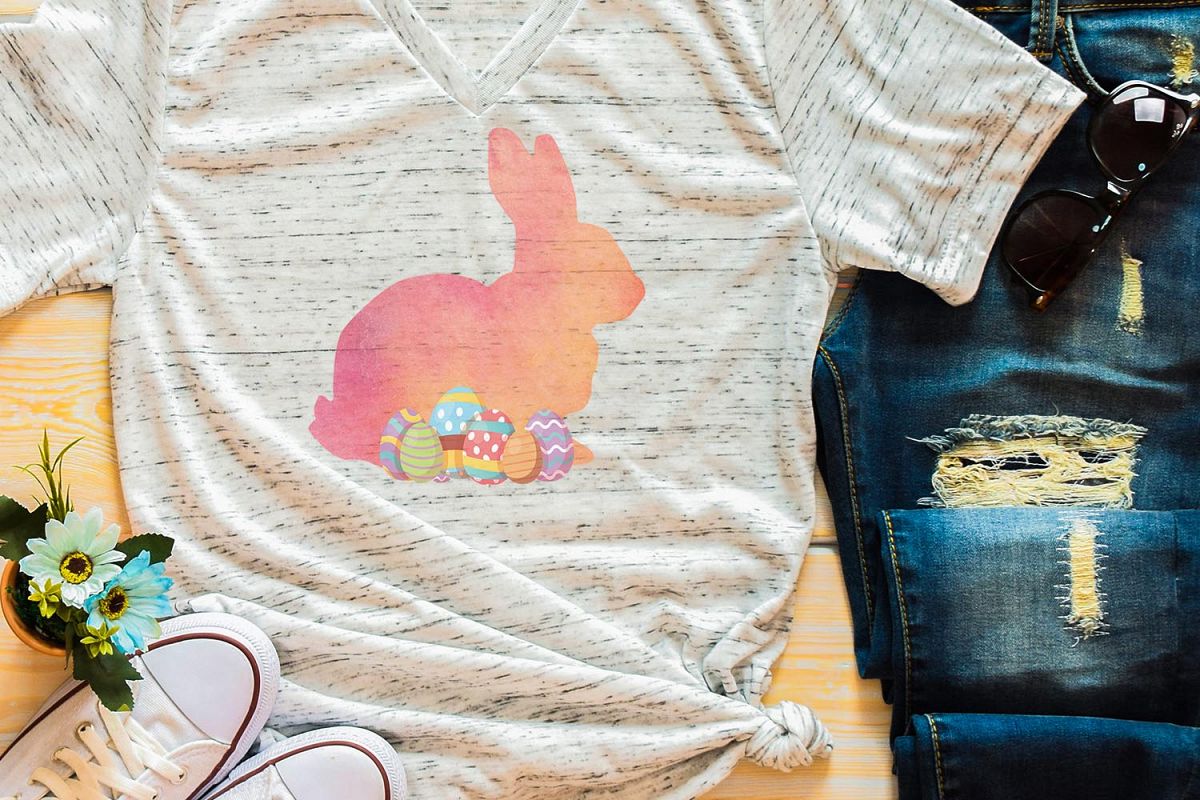 Easter Bunny Sublimation Download example image 1