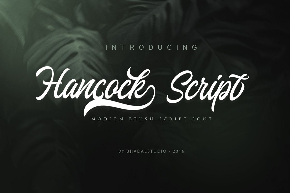 Hancock Script example image 1