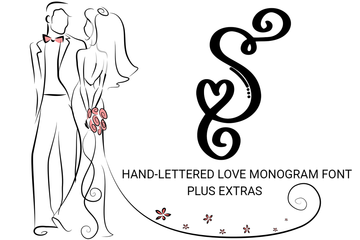 Love Monogram example image 1