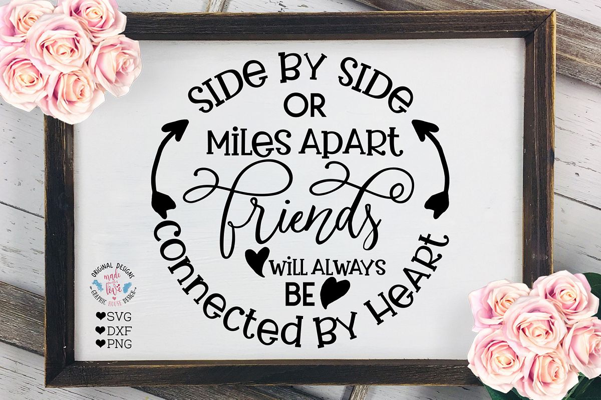 Download Friends will be Connected By Heart - Friendship Quote ...
