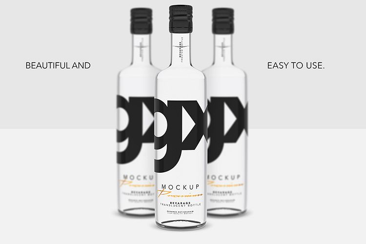 Beverage - Translucent Bottle example image 1
