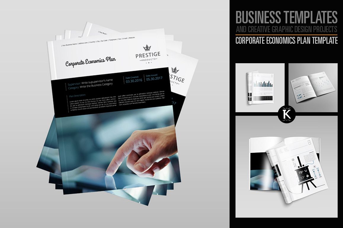 Corporate Economics Plan Template example image 1