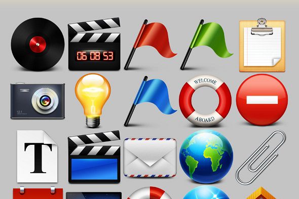 Bokbokstars Stock Iconsâ… example image 1