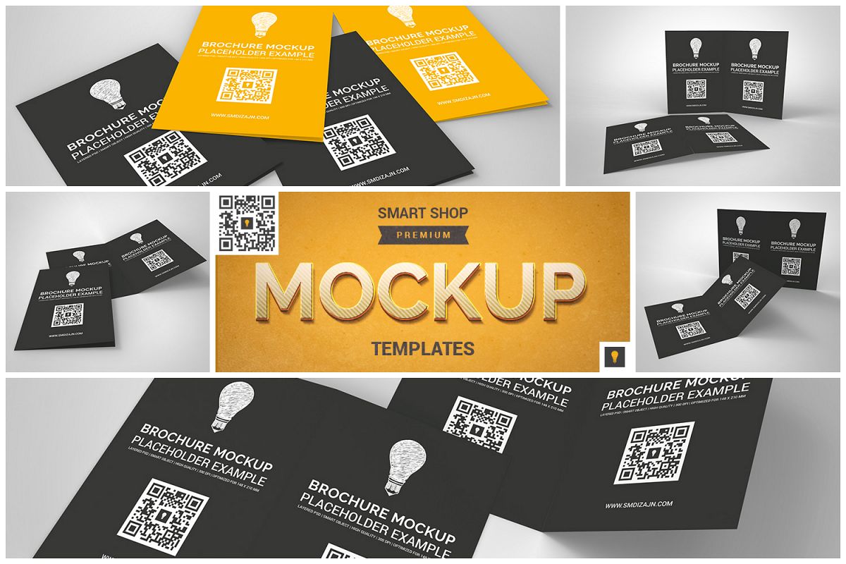Brochure Bifold Mockup example image 1