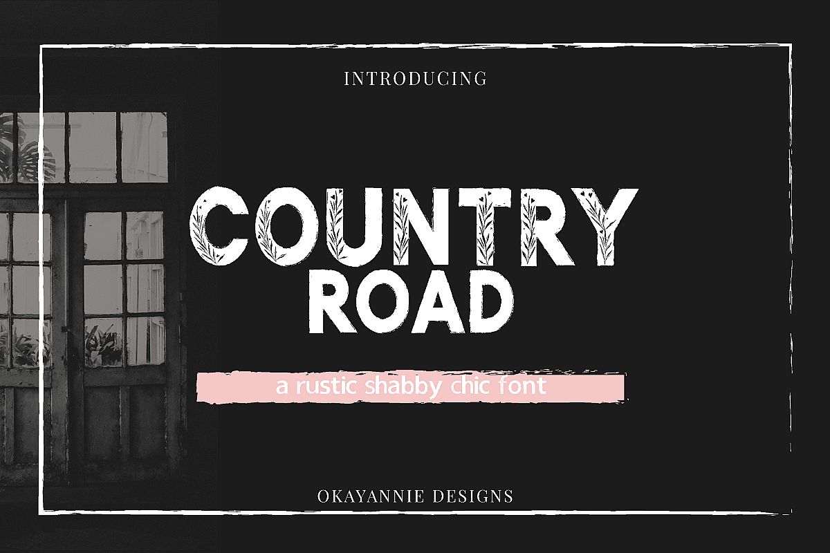 Country Road - Rustic Font example image 1