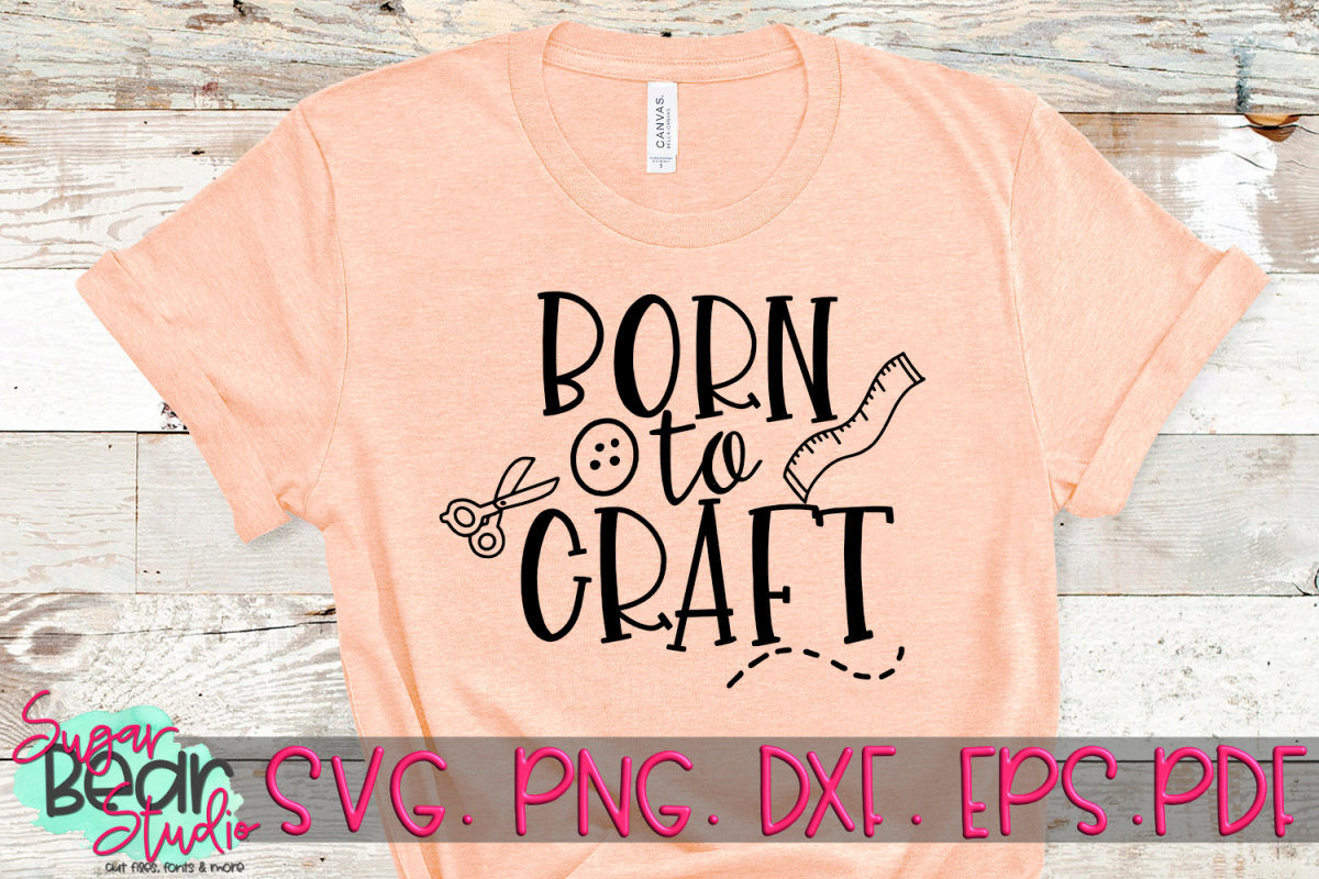 Born To Craft - A Crafting SVG example image 1