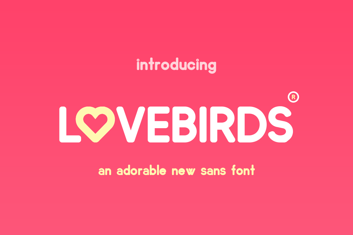 Lovebirds Font example image 1