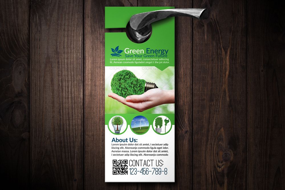 Eco Energy Door Hangers example image 1