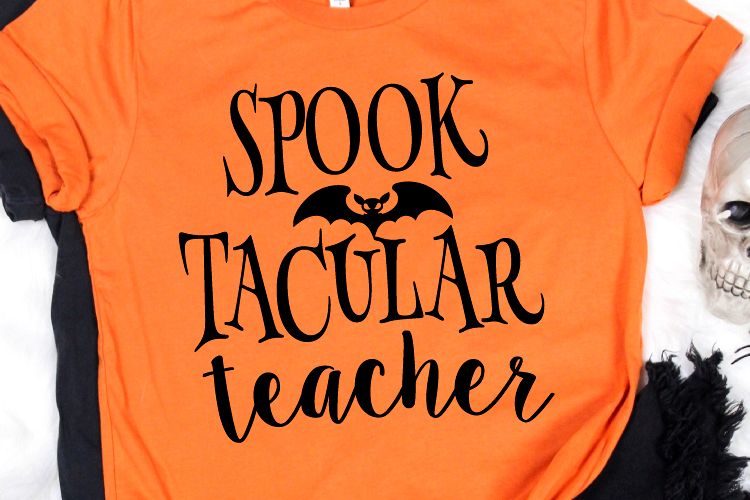 Spooktacular Teacher Svg, Teacher Svg, Teacher Shirt example image 1