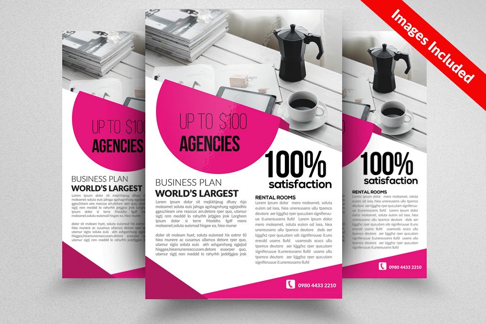 Business Analyst Flyer Templates example image 1