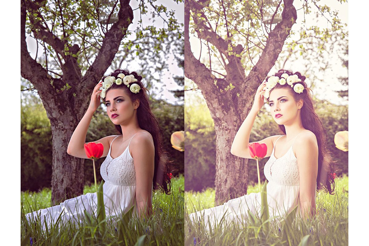 47 Spring Photoshop Actions Collection (Action for photoshop CS5,CS6,CC) example image 1