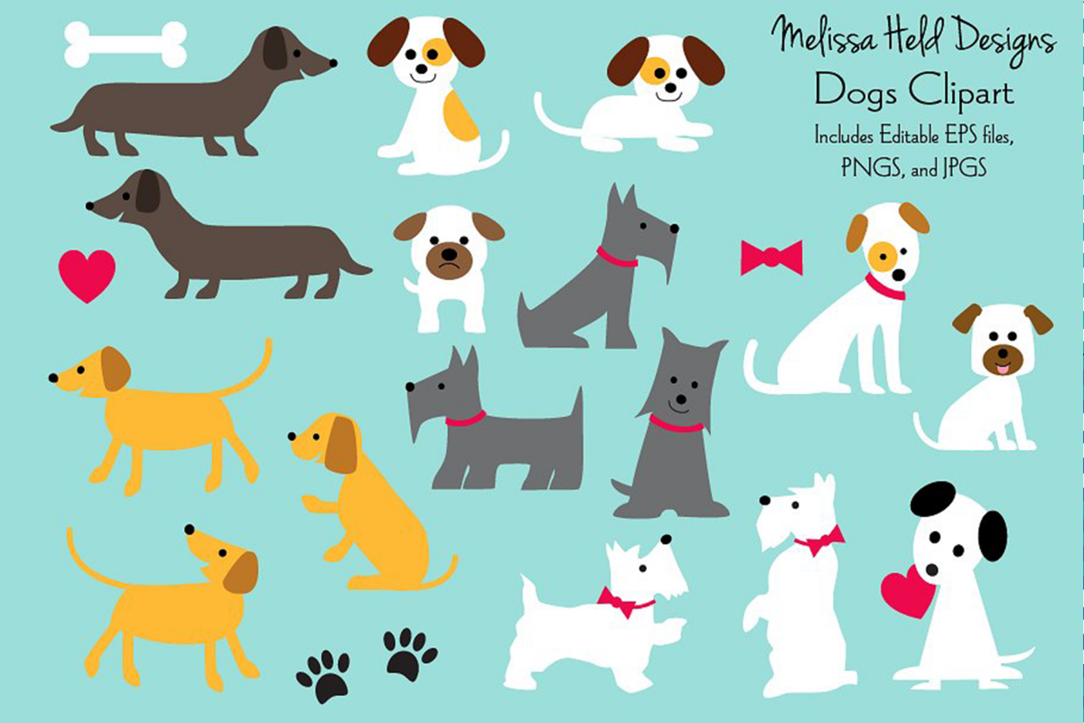 Dogs Clipart example image 1