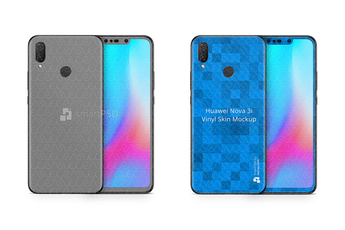 Huawei Nova 3i Vinyl Skin Design Mockup 2018 example image 1