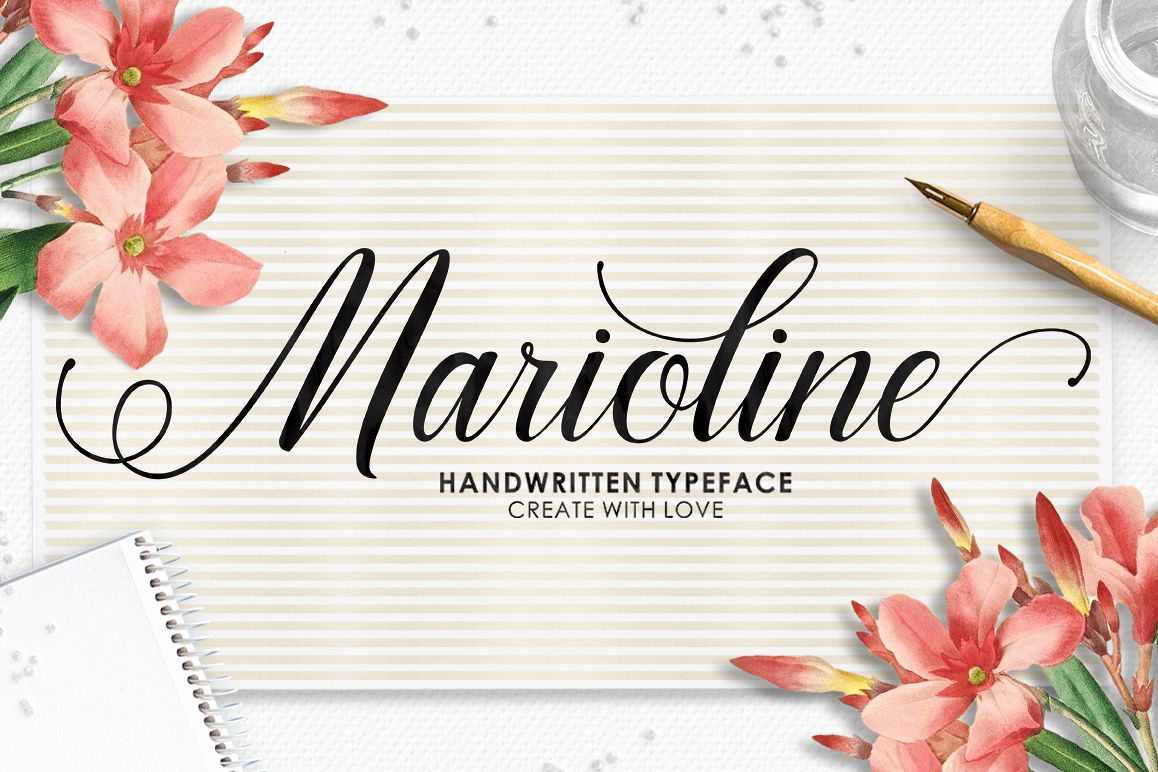 Marioline Script example image 1