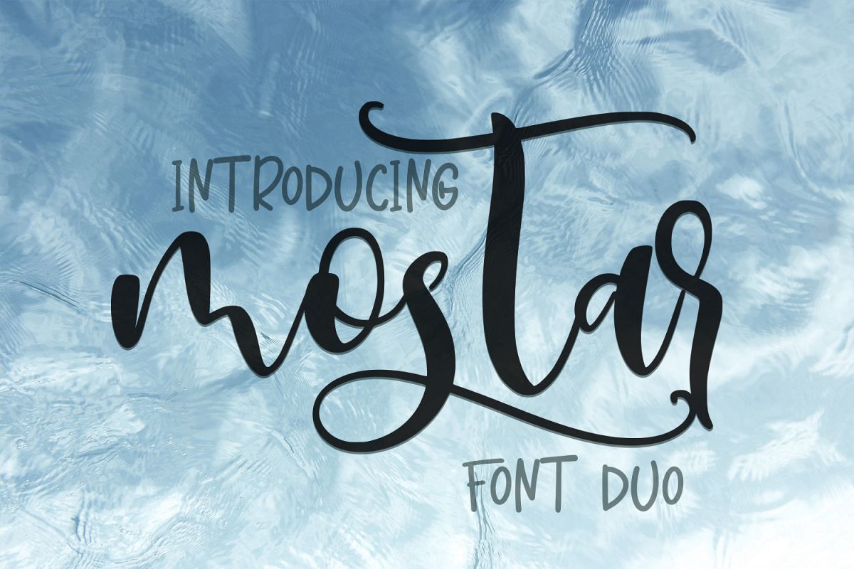 Mostar Font Duo example image 1