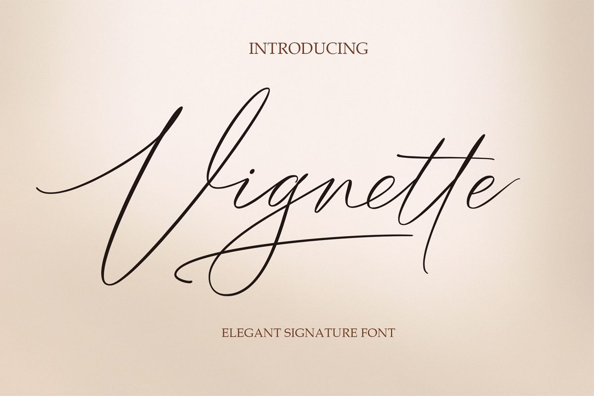 Vignette Signature Script example image 1