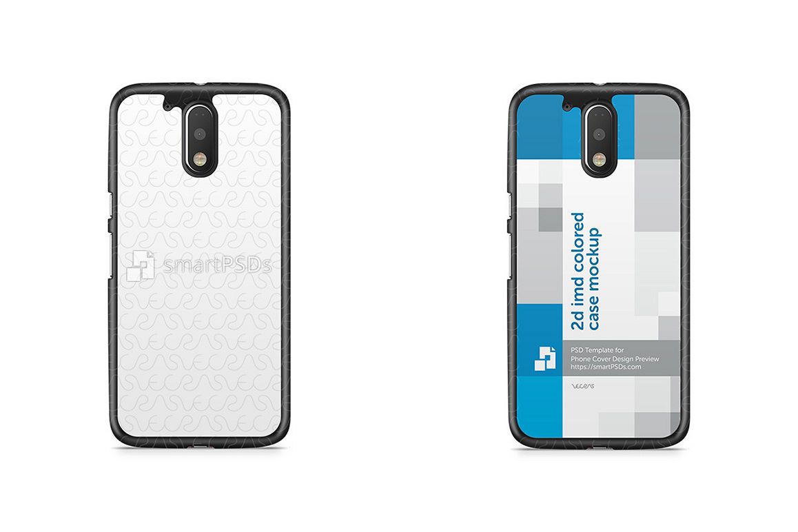 Motorola Moto G4 Plus 2d IMD Colored Mobile Case Design Mockup 2016 example image 1
