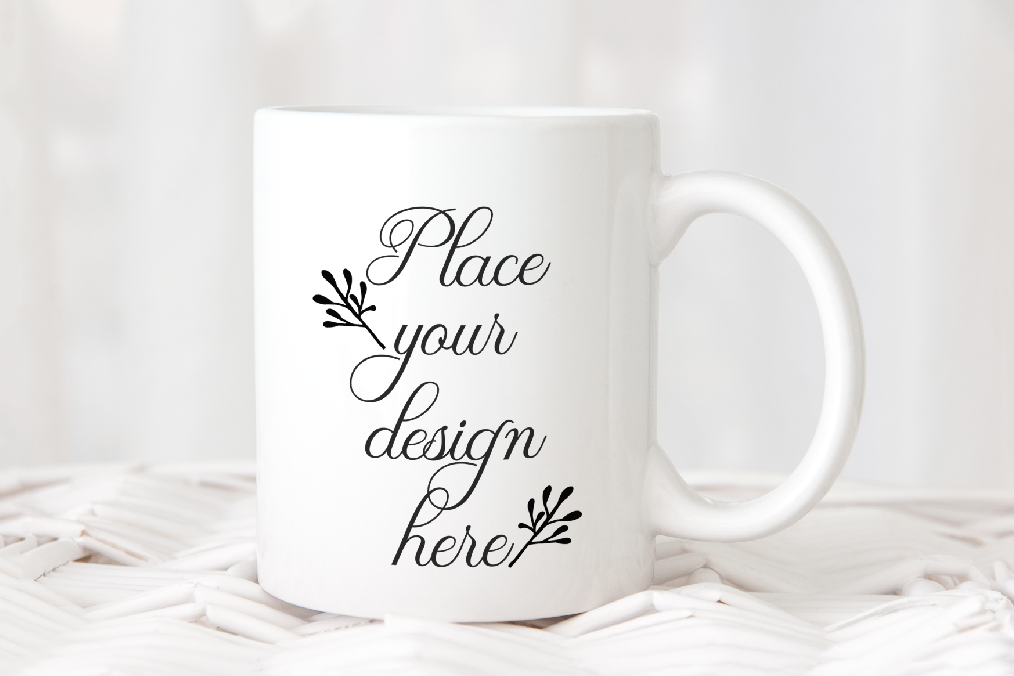Download Monochromatic cup mockup coffee mug mock up white 11oz mug