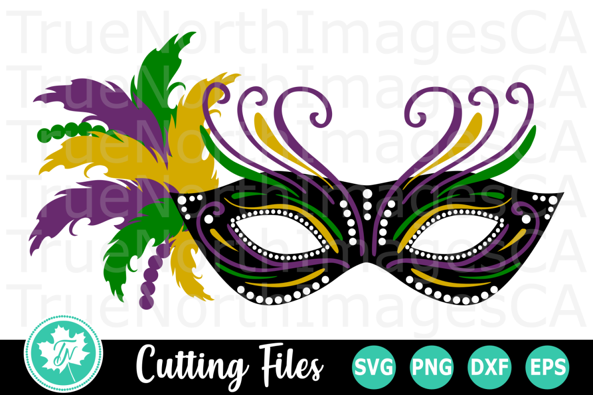 Download Mardi Gras Mask - A Mardi Gras SVG Cut File (213479) | Cut ...